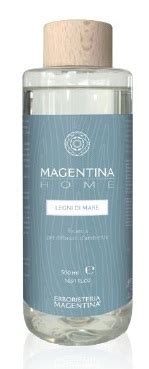 MAGENTINA HOME DIFFUSORE BASTONCINI LEGNI DI MARE RICARICA 500 ML