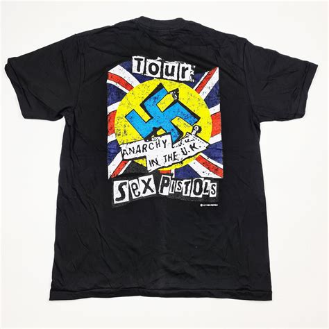 Retro Sex Pistols T Shirt Size L Etsy