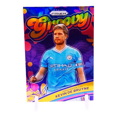 2023 24 PANINI PRIZM Premier League Kevin De Bruyne Groovy Man City