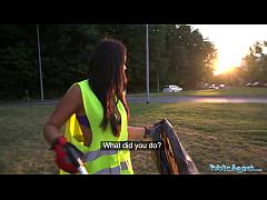 Public Agent Hot Brunette Criminal Is Taken Into The Woods For An Outdoors Fucking Xxx Mobile