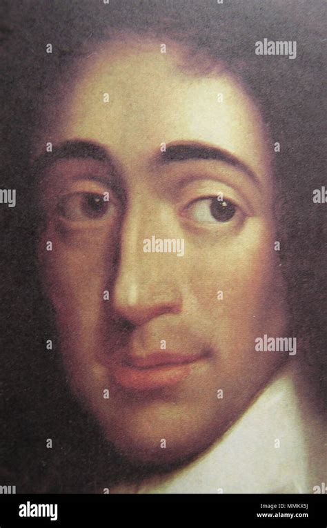 English Portrait Of Baruch Spinoza Crop Circa 1665 Unknown 66 B