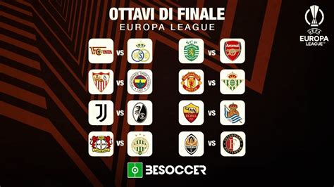 Svelati Gli Incroci Degli Ottavi Di Finale Di Europa League