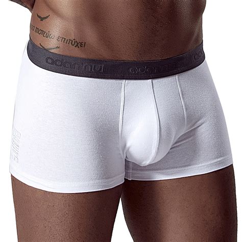 Hcuribad Mens Underwear Mens Panties Triangle Cotton Low Waist Sexy U