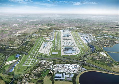 London Heathrow Masterplan For Third Runway And New Terminal Revealed