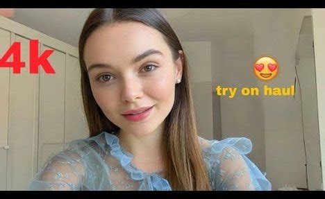 K See Through Transparent Lingerie Transparent Try On Haul