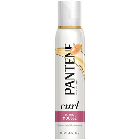 Pantene Pro-V Curly Hair Style Mousse, Curl Defining, Maximum Hold 4, 6.6 oz (187 g) | Shop Your ...