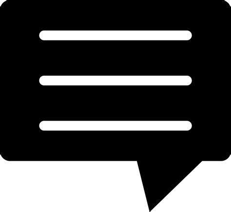 Comment or dialog box icon. 24279780 Vector Art at Vecteezy