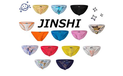 Jinshi Bikini Briefs Men Underwear Comfortable Sexy String Underpants At Amazon Mens Clothing Store