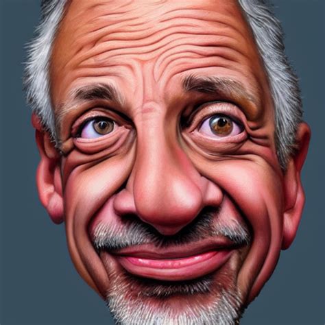 Krea Ai Caricature Portraits Done Of Gene Ween Realistic