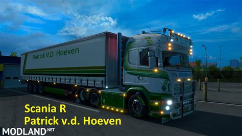 Scania R Patrick V D Hoeven Combo Mod For ETS 2