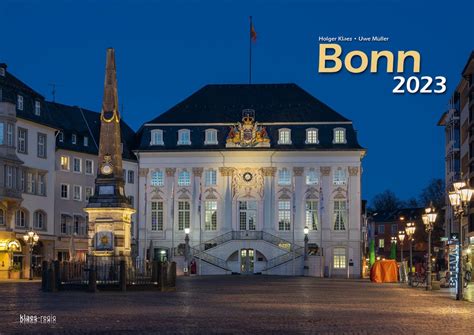 Bonn 2023 Bildkalender A3 quer spiralgebunden Kalender Orell Füssli