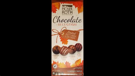 Moser Roth Privat Chocolatiers Chocolate Selection Limited Autumn