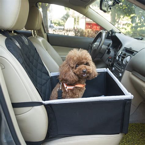 Siège de voiture portable pour chien coussin de protection de chenil