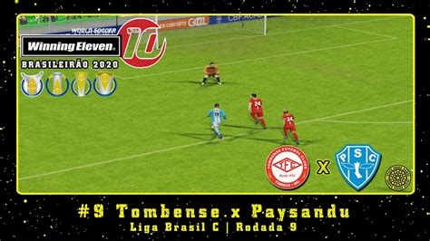 Winning Eleven Brasileir O Ps Liga Brasil C Tombense X