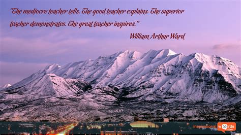 William Arthur Ward Quotes Teacher. QuotesGram