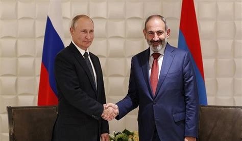 Vladimir Putin Sends Congratulatory Message To Nikol Pashinyan On