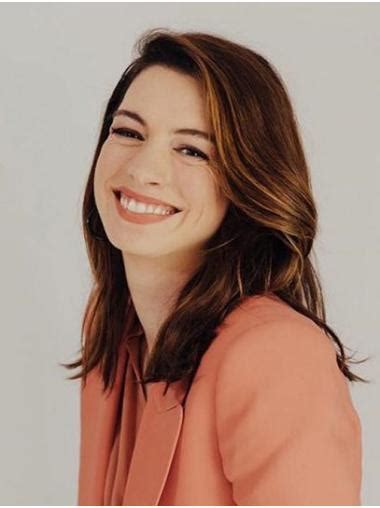 Wavy Blonde Lace Front Long Without Bangs Anne Hathaway Wigs