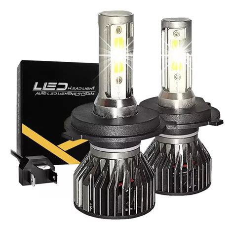 Kit De Focos Led H4 H13 9004 9007 Para Carro Luz Alta Y Baja Meses