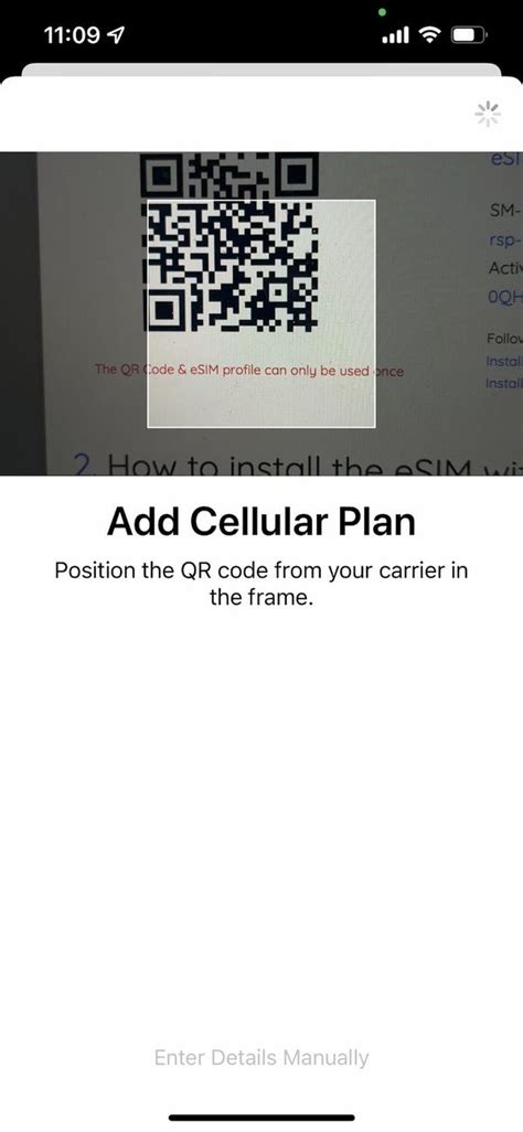 How To Install Esim On Iphone With Qr Code