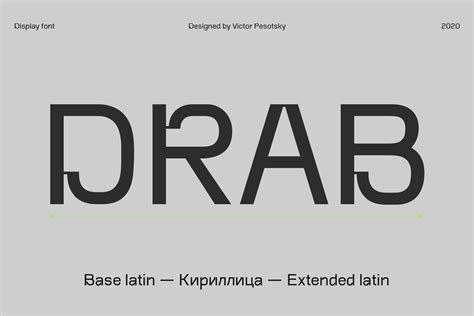 Drab Modern Grotesk Font Creative Market