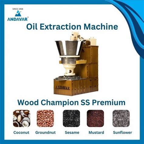 Groundnut Cold Press Oil Extraction Machine At Rs Wooden Cold