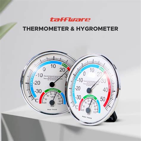 Jual Taffware Analog Thermometer Hygrometer Temperature Humidity Th B