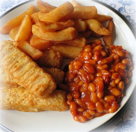 Fish Fingers Chips Beans The English Kitchen