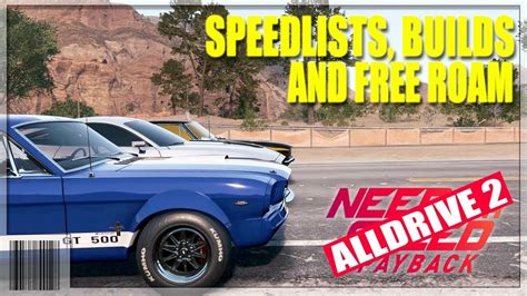 Nfs Payback Alldrive Speedlists Need For Speed Payback Sponsor