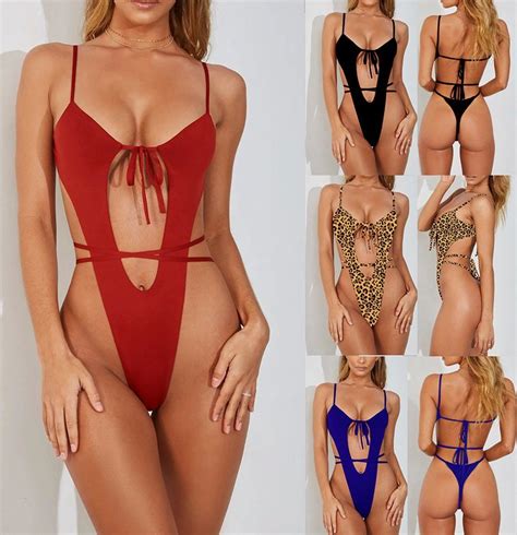 Sexy And Beautiful Pure Color Bikini Hollow String Swimwear China Sexy Bikini Women And Sexy