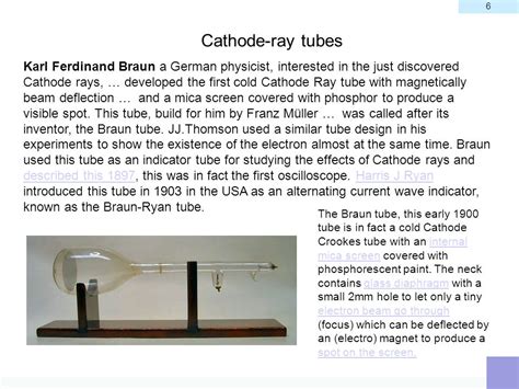 Cathode ray tube inventor