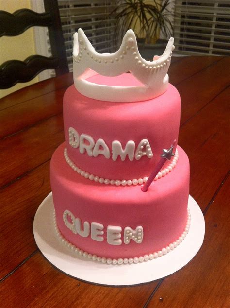 52 Weeks Of Sweets Week 32 Drama Queen Cake