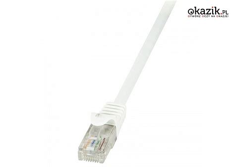 LogiLink Patchcord CAT 6 U UTP 1m biały