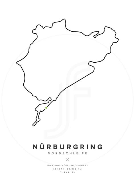 Nordschleife Track Map 3