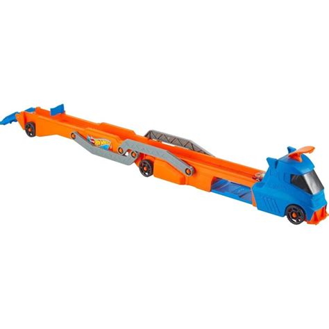 Transportator Cu Piste Si Masina Hot Wheels City Speed Truck HYT83 Noriel