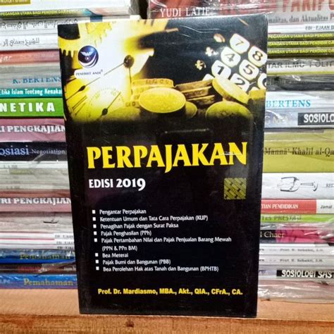 Jual Buku Perpajakan Edisi 2019 Mardiasmo Buku Pajak Perpajakan