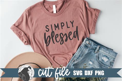 Simply Blessed Svg Christian Shirt Svg Christian Mom Bible Etsy