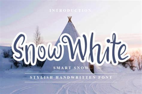 Snow White Font - fontforlife.com