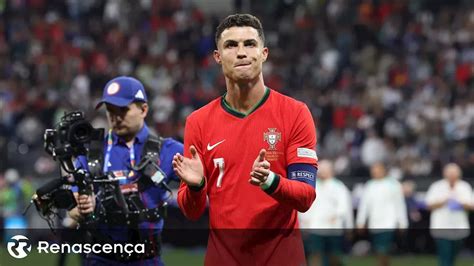 Cristiano Ronaldo emociona se Mesmo os mais fortes às vezes têm os