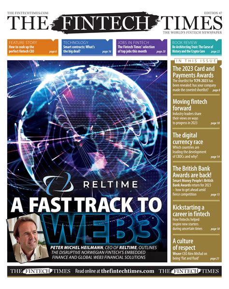 The Fintech Times Edition 47 By The Fintech Times Issuu