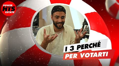 3 Motivi Per Votare Ma Stasera Di Marco Mengoni Power Hits Estate