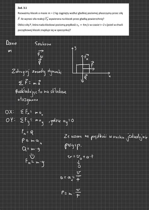 Zasady Dynamiki Newton Fizyka I Studocu