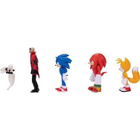 JAKKS PACIFIC Sonic The Hedgehog, Sonic 2 Movie Action Figure Set ...