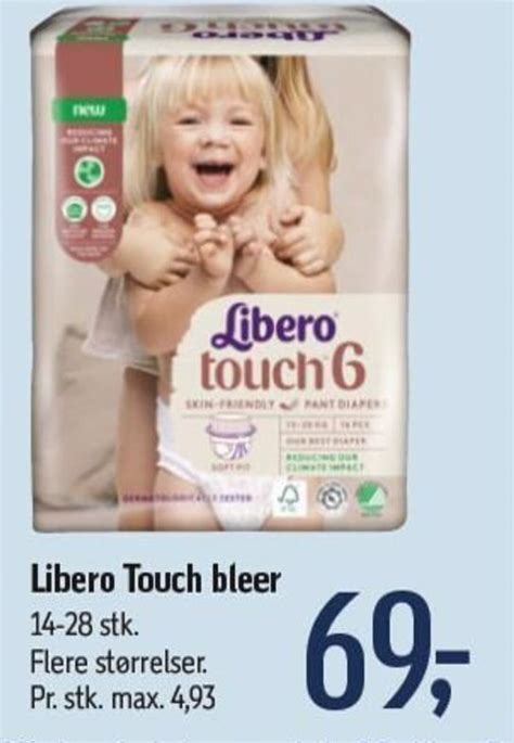 Libero Touch bleer 14 28 stk tilbud hos Føtex