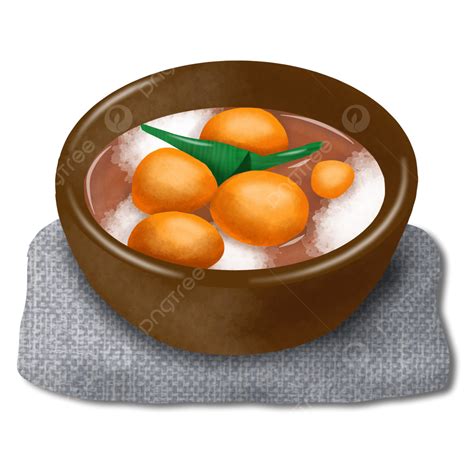 Bubur Candil Comida Tradicional Da Indonésia Png Bubur Doce Mangkok