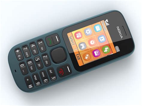 nokia 100 mobile phone 3d model