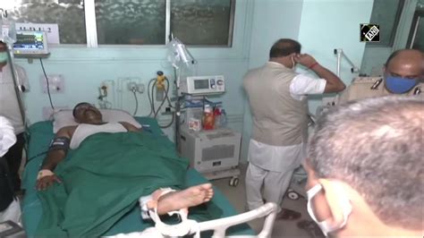 Assam Mizoram Border Clash Cm Himanta Meets Injured Cops At Hospital