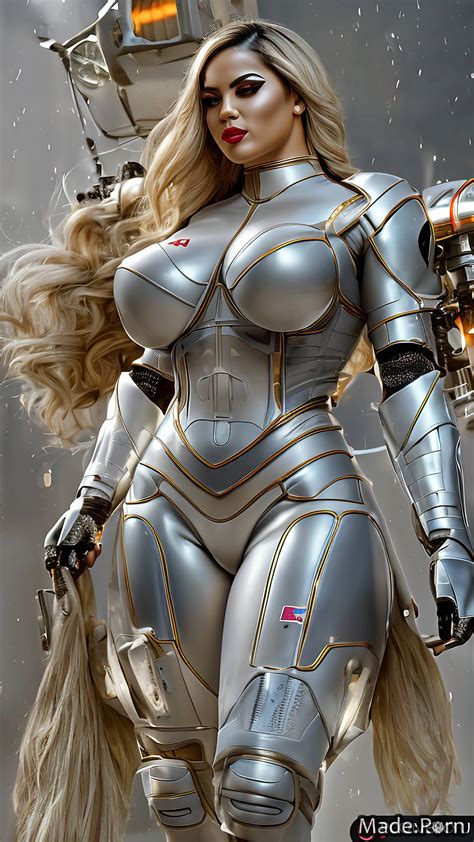 Porn Image Of Busty Big Cock Made Woman Military Big Tits Red Created By AI