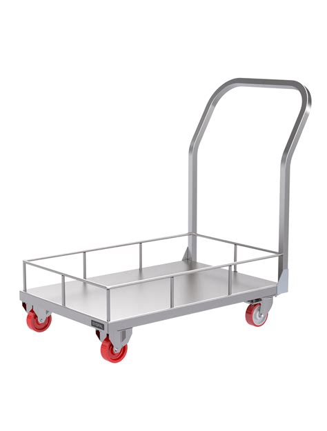 Rimmed Platform Trolley