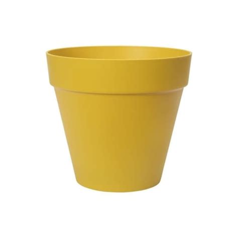 Elho Pot De Fleurs Rond Loft Urban 25 Extérieur ø 24 5 X H 22 2 Cm