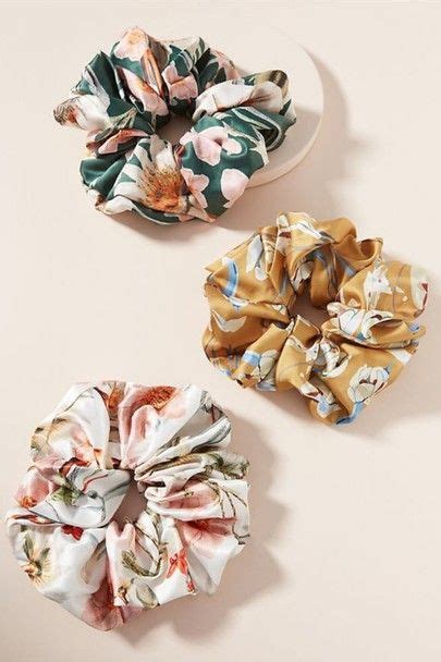 Avery Floral Scrunchie Set Curated On Ltk In 2024 Floral Scrunchie